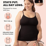 SHAPERMINT Womens Tops - Scoop Neck Cami Body Shaper for Women, Shapewear Tummy Control, Camisole Tank Tops for Women