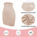 Half Slips for Women Under Dress High Waist Light Tummy Control Shapewear Slip Slimming Body Shaper