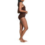 SPANX ASSETS Tank Panty Bodysuit - Seamless Power Sculpting - Tummy Control - Comfortable & Breathable - Chestnut Brown - Large
