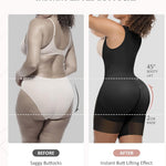 FeelinGirl Fajas Colombianas Moldeadoras Butt Lifting Shapewear Tummy Control Postpartum Faja Body Shaper with Zipper Crotch
