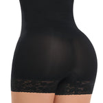 Tummy Control Shapewear Shorts for Women High Waisted Body Shaper Panties Slip Shorts Under Dresses Thigh Slimmer(#A4 Black(shaping),XX-Large)