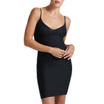 commando - Two-Faced Tech Control Slip Under Dress | Light-Medium Compression Shapewear | Stays in Place For Smooth Fit | Black, Small