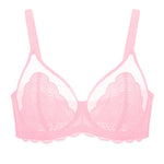 HSIA Minimizer Bras for Women Large Bust Full Coverage Lace Plus Size Bra - Mermaid Scales