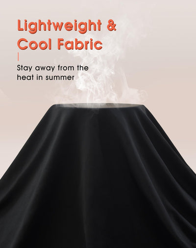 MANCYFIT Half Slip for Women Under Dress Slip Skirt Extenders for Women Seamless Hem Knee Length Under Skirt Liner Black X-Large
