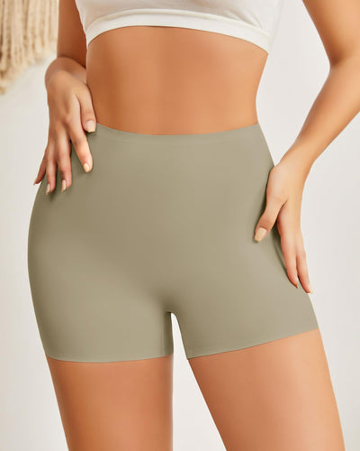 Banamic Womens Boy Shorts Seamless Underwear Anti Chafing Soft Biker Short Boxers