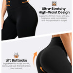 Bluemaple High Waisted Leggings for Women - Tummy Control Pants Non See Through Workout Soft Yoga Pants for Running Plus Size