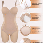 JOYSHAPER Strapless Shapewear for Women Tummy Control With Built In Bra Backless Bodysuit for Dress Butt Lifter Body Shaper