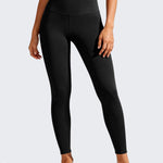 Bluemaple High Waisted Leggings for Women - Tummy Control Pants Non See Through Workout Soft Yoga Pants for Running Plus Size