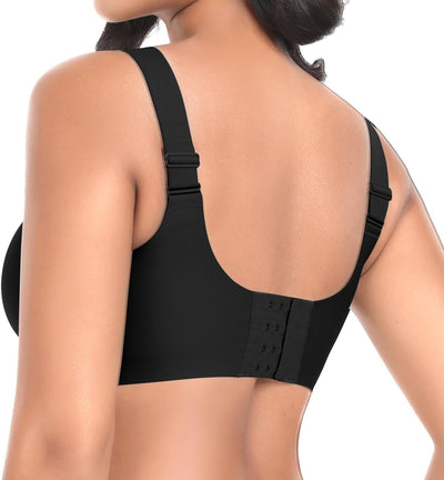 Women's No Underwire Wireless Bra Full Coverage Seamless Comfortable Everyday Bras