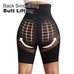 MOVWIN Tummy Control Body Shaper Shorts - High Waist Thigh Slimmer Panties Shapewear Black