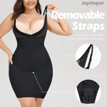 JOYSHAPER Full Slips for Women Under Dresses Tummy Control Dress Slip Shapewear invisible Body Shaper (Black, XXX-Large)