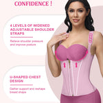 SHAPSHE Waist Trainer for Women, Tummy Control Sports Girdle, Workout Body Shaper with Adjustable Shoulder Strap