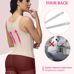 SHAPSHE Waist Trainer for Women, Tummy Control Sports Girdle, Workout Body Shaper with Adjustable Shoulder Strap