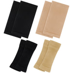 WILLBOND 4 Pairs Slimming Arm Shaper and Thigh Slimmers Set, Elastic Compression Arm Shapers Upper Arm Sleeve Slimming Thigh Sleeves Thigh Wraps Slim for Women