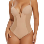 JOYSHAPER Women's V Neck Bodysuits Shapewear Tummy Control Shapewear Top