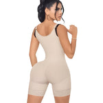 Forma Tu Cuerpo, Medium Compression Faja with Snaps (Beige, Large)
