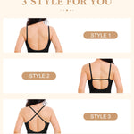 Irisnaya Lace Body Suits Women Backless Bodysuit V Neck Bodysuit Thong Shapewear Bodysuit