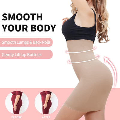 Shapewear Dress Slip for Under Dresses Half Slip Tummy Control Seamless Slimming Body Shaper