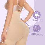YADIFEN Tummy Control Shapewear Shorts Women Thigh Slimmer High Waisted Shapewear Women Girdles Shorts Shapewear Under Dress