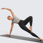 CRZ YOGA Butterluxe Yoga Leggings 25" - High Waisted Buttery Soft Womens Workout Lounge Pants Black Small
