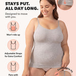 SHAPERMINT Womens Tops - Scoop Neck Cami Body Shaper for Women, Shapewear Tummy Control, Camisole Tank Tops for Women