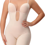Slimers Backless Plunge Shapewear for Women- Low Back Shaper under dress | open back design effortlessly complements wedding, parties, and dates – making it an essential piece in your wardrobe