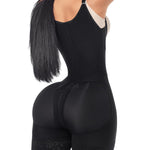 Forma Tu Cuerpo, Faja Colombiana, Stage 2 Hourglass Shapewear for Women, Post Op Compression Garment for Tummy Tuck & Liposuction, Fupa Control Body Shaper, Open Bust, High Compression BLCK M