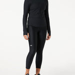 Under Armour Womens HeatGear Armour High Waisted Ankle No-Slip Leggings , Black (001)/White , Medium