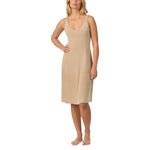 Carole Hochman Soft Stretch Anti Cling Full Slip Dress for Women - Nude, Large