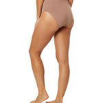 SPANX EcoCare Seamless Shaping Brief - Sculpting with Compression - Women's Shapewear Underwear - Recycled Nylon Fabric Blend - Camellia Pink - Medium
