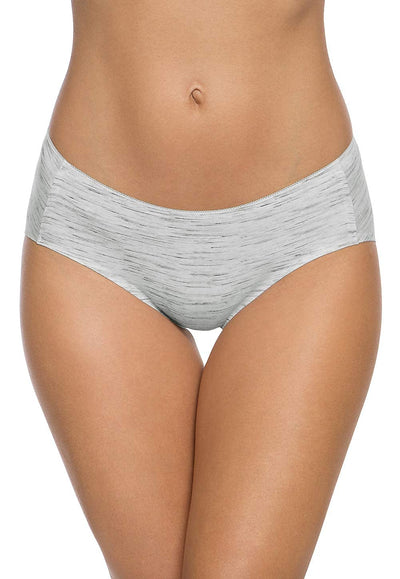 Wealurre Cotton Bikini Women's Breathable Panties Seamless Comfort Underwear(3128M,Stripe 2)
