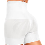 Werena Shapewear for Women Tummy Control Shaping Shorts High Waist Body Shaper Panties Underwear Slip Shorts Under Dresses (#1 White,Medium)