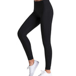 Dragon Fit Compression Yoga Pants Power Stretch Workout Leggings With High Waist Tummy Control, 02black, Large