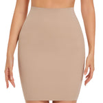ONEW Shapewear Slips For Under Dress Half Slip Dress Tummy Control Seamless Slip Skirt Body Shaper For Women,Sienna,Medium