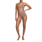 SPANX Assets Bralette - Seamless Shapewear Adjustable Wireless Bralette - Lightweight Power Sculpting - Café Au Lait - Medium