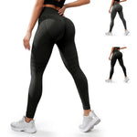 Anti Cellulite Leggings,3D Leggings Cellulite Compression,Resistance Band Legging for Women Tummy Control Butt Yoga Pants(Large,Black)