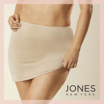 Jones New York womens Silky Touch 16 Anti-cling Above Knee Half Slip, Nude, Medium US