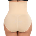 Werena Shapewear for Women Tummy Control Body Shaper High Waitsed Shape wear Panties Shaping Girdle(#A1 High Waist Beige(seamless),Small)