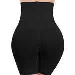Werena Shapewear Shorts Tummy Control for Women High Waisted Body Shaper Underwear Slimming Slip Shorts Under Dresses(#1 Black(medium control),S)