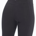 Bally Total Fitness Women's The Legacy Tummy Control Legging, Black, X-Large