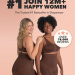 SHAPERMINT Shapewear for Women - High-Waisted Shapewear Tummy Control Shorts, Thigh Slimmer, Underwear for Women Chocolate