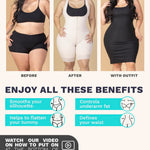 Sonryse TR96ZF Colombian Butt Lifter Post Surgery Postpartum Tummy Control Shapewear Fajas Colombianas Reductoras y Moldeadoras Levanta Cola Cocoa M
