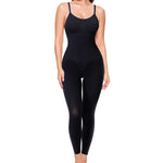 BRABIC Tummy Control Shapewear Leggings for Women Full Body Shapewear Bodysuit Compression Seamless Faja Body Shaper(Black, XX-Large)
