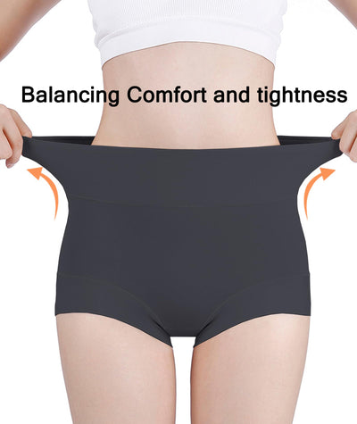 Miajiins Postpartum C Section Compression Cotton Underwear High Waisted Full Coverage Panties M101-3B-5