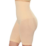 SHAPERMINT Shapewear for Women - High-Waisted Shapewear Tummy Control Shorts, Faja Body Shaper, Underwear for Women Nude - Small