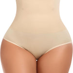 Werena Tummy Control Shapewear Underwear for Women Seamless Girdle Panty High Waist Shaping Panties Slimming Shaper