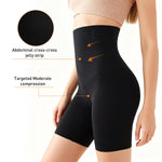 ATTLADY Shapewear Tummy Control High Waisted Shorts for Women,Body Shaper Thigh Slimmer Underwear,Shorts Under Dresses Black