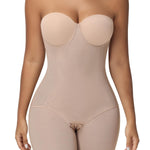 JOYSHAPER Strapless Shapewear for Women Tummy Control With Built In Bra Backless Bodysuit for Dress Butt Lifter Body Shaper