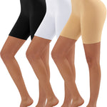 YADIFEN Slip Shorts for Under Dresses Women Seamless Anti Chafing Underwear Shaping Boyshort Smooth Thigh Biker Short Panties