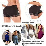 Vorcy Women Butt Pads Fake Butt Lifter Shapewear Padded Panties Hip Enhancer Pads Body Shaper Tummy Control Black